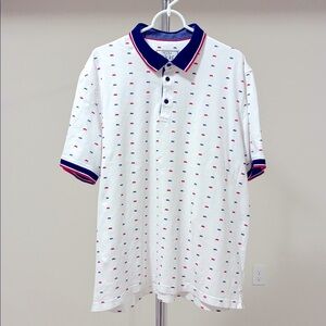 Jos. A. Bank Men’s 1905 Collection Tailored Fit Flag Short-Sleeve Polo